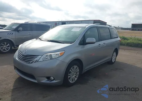 2017 Toyota Sienna Xle 8 Passenger from USA, damaged, VIN 5TDYZ3DC2HS872624